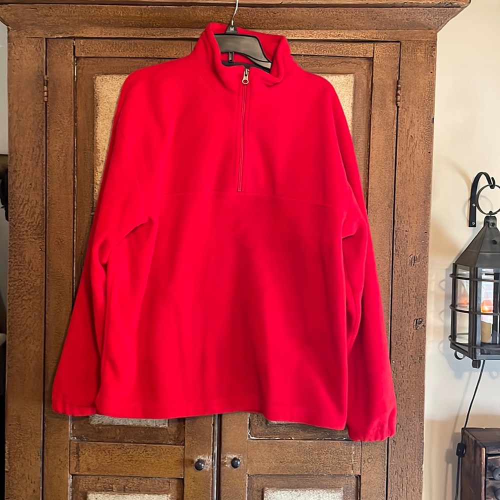 J Crew 3/4 zip fleece